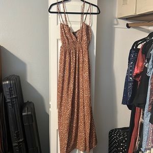Orange dress
